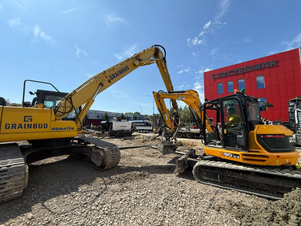 Wynajem koparki gąsienicowej JCB 90Z-2 – 9 t - zdjęcie 2